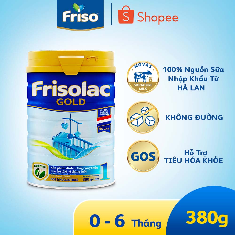 Sữa Bột Frisolac Gold 1 380g