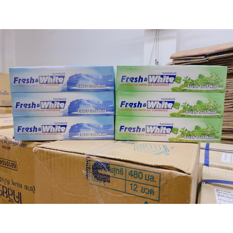 Kem Đánh Răng Lion Fresh & White Thái Lan - 160G