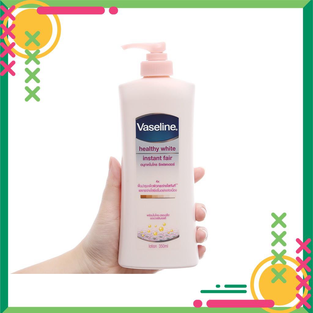 ( Mỹ Phẩm Nhunbe) Sữa dưỡng thể trắng da tức thì Vaseline Instant Fair