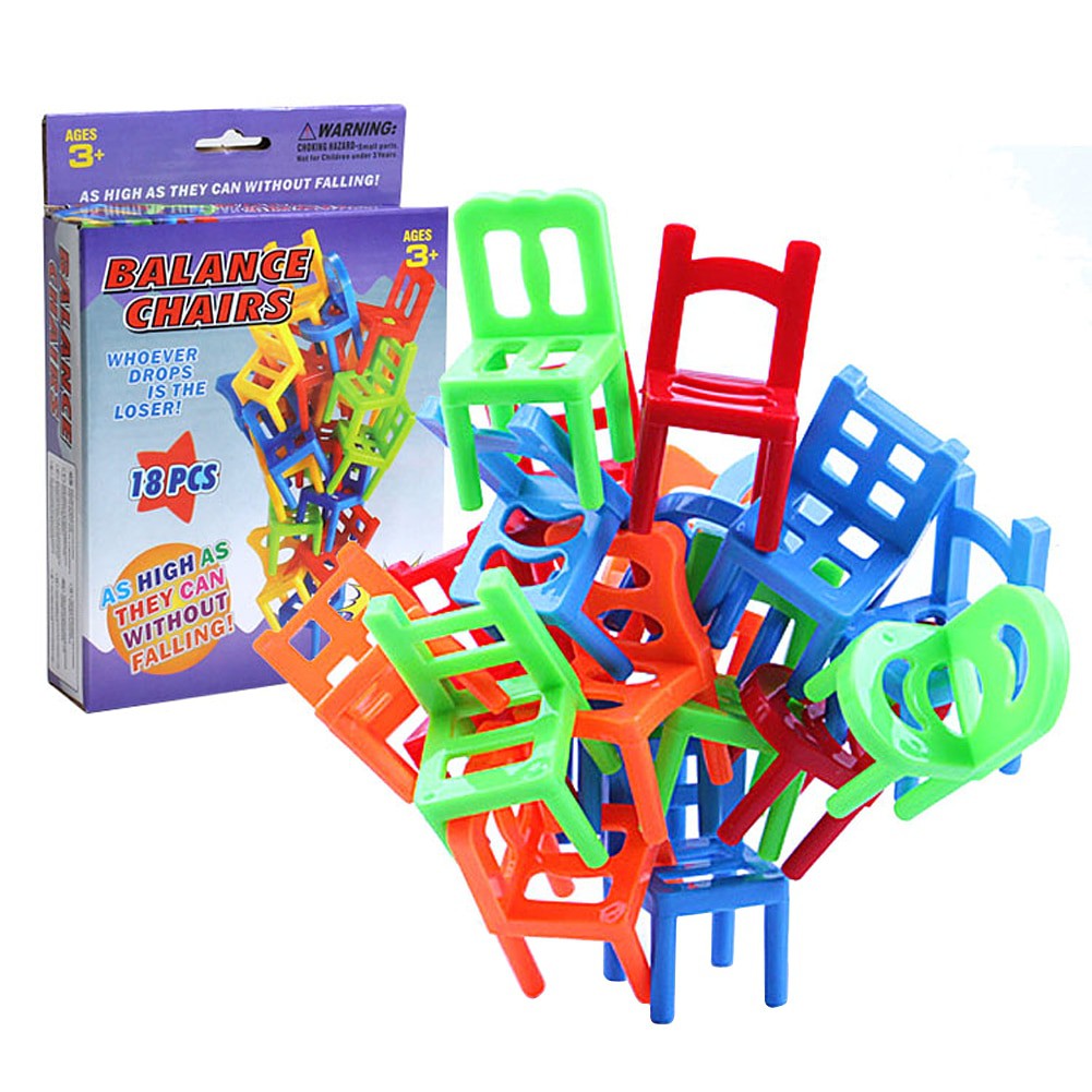 Trò Chơi Xếp Ghế Cân Bằng - Balance Chairs -1sp