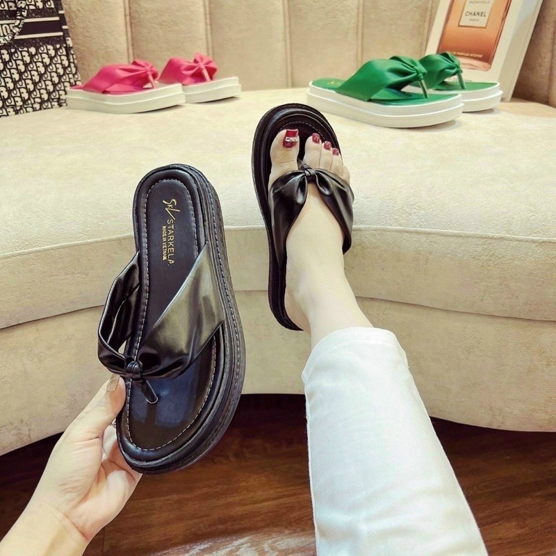Dép Kẹp Quai Nhúm Đế Cao (siêu nhẹ)