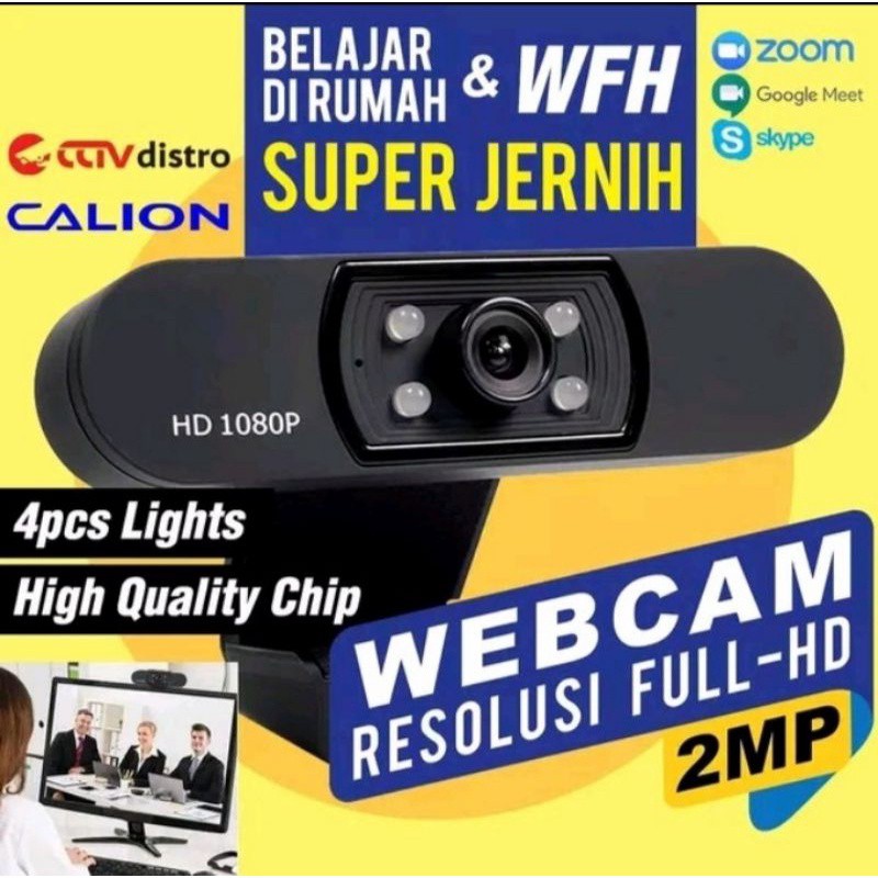 Webcam HD 1080p toàn bộ USB dùng cho Laptop h800 | BigBuy360 - bigbuy360.vn