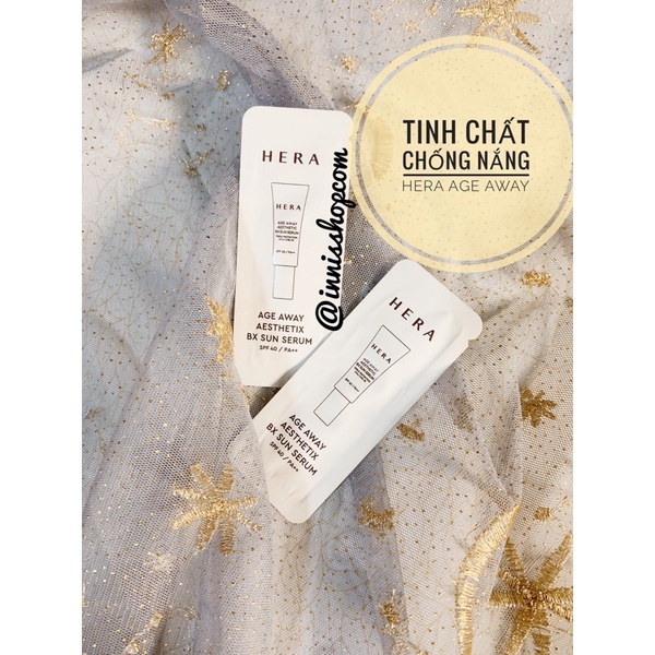 Sample Serum Chống Nắng Hera Age Away BX SUN