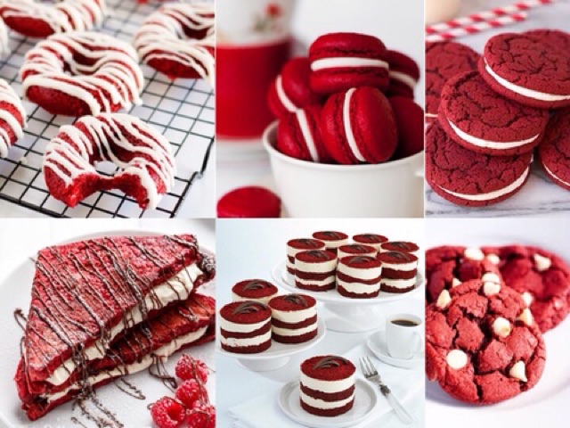 Bột trộn sẵn Red Velvet Puratos 200g