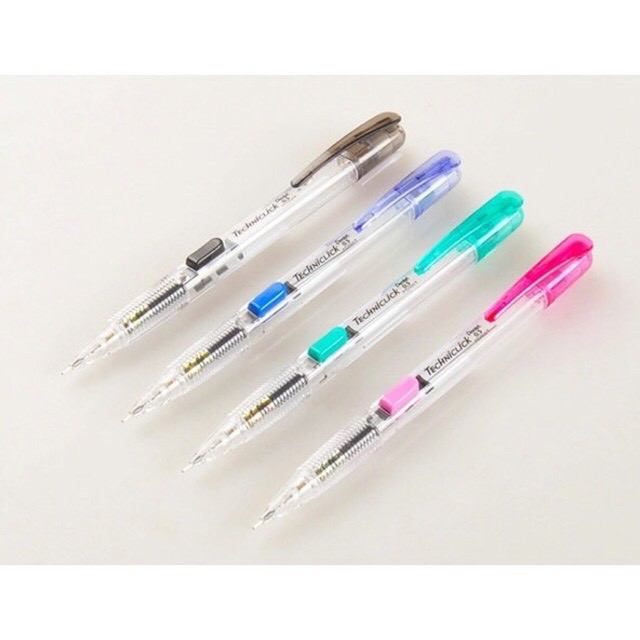 Bút Chì Kim Pentel Bấm Thân Giữa - PD105T/PD107T