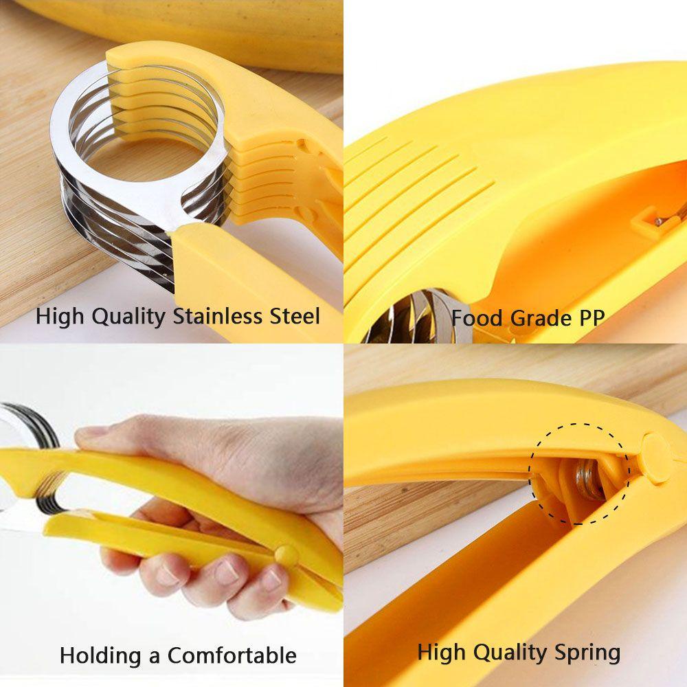 Dụng Cụ Cắt Chuối / Há Cảo DIY Tiện Dụng Cho Nhà Bếp