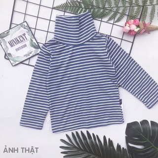 Thanh lý Áo cotton thun cổ lọ cho bé