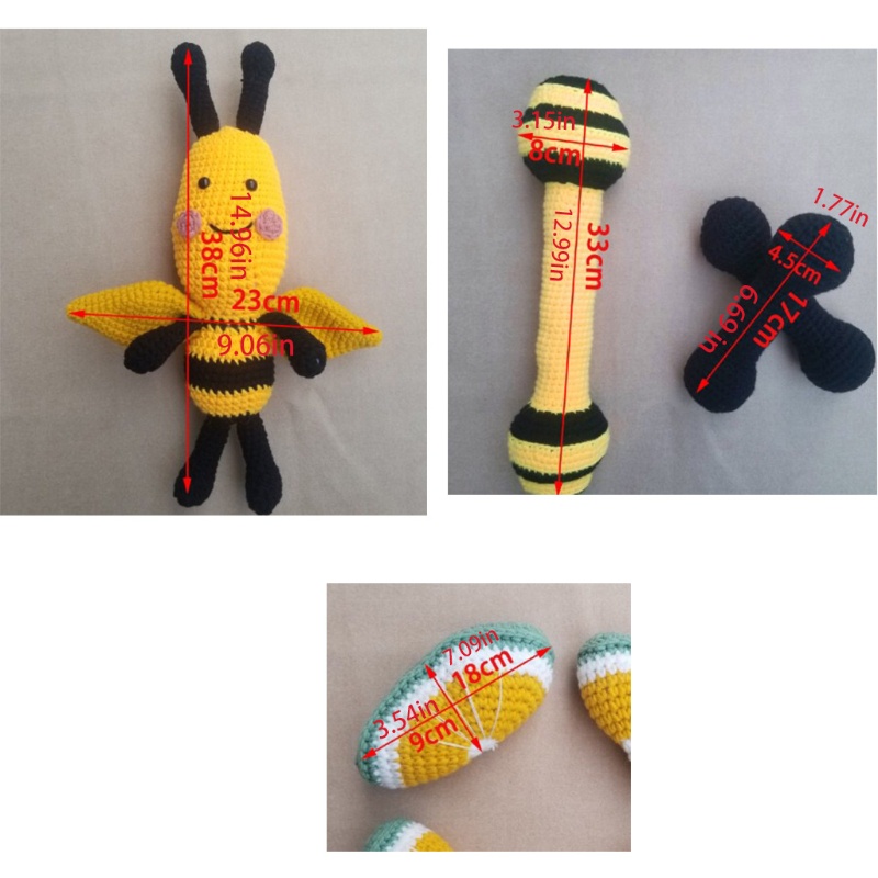 Đạo Cụ Chụp Ảnh Cho Bé Sơ Sinh Hình Lontaloupe / Khủng Long / Đám Mây / Bơ / Ong / Bắp / Xương Rồng Dễ Thương