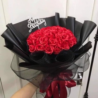 Bó hoa sáp 30 bông hồng Đỏ