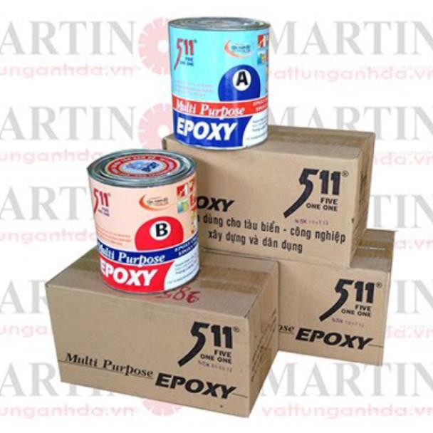 (Cặp 1,3kg) Keo dán đặc biệt EPOXY MULTI PURPOSE 511