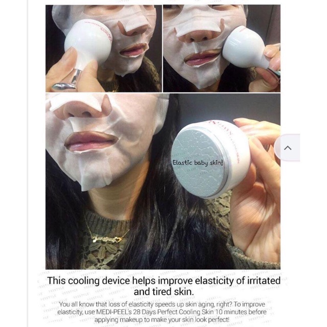 Thanh lăn lạnh Medi Peel 28 days Perfect Cooling Skin