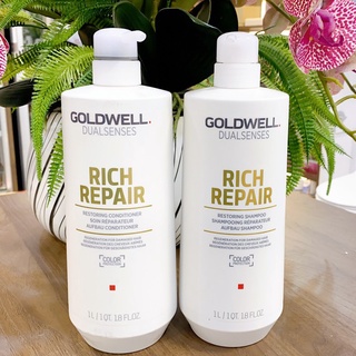 Cặp dầu gội- xả Woldwell Rich Repair 1000ml