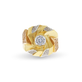 nhẫn nam đính đá mạ 18k đẳng cấp