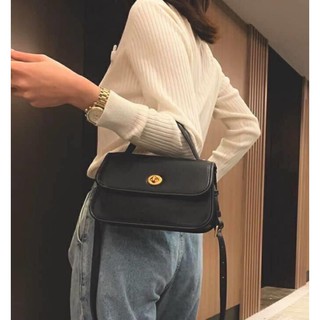 ❤️COACH TURNLOCK CLUTCH CROSSBODY BAG