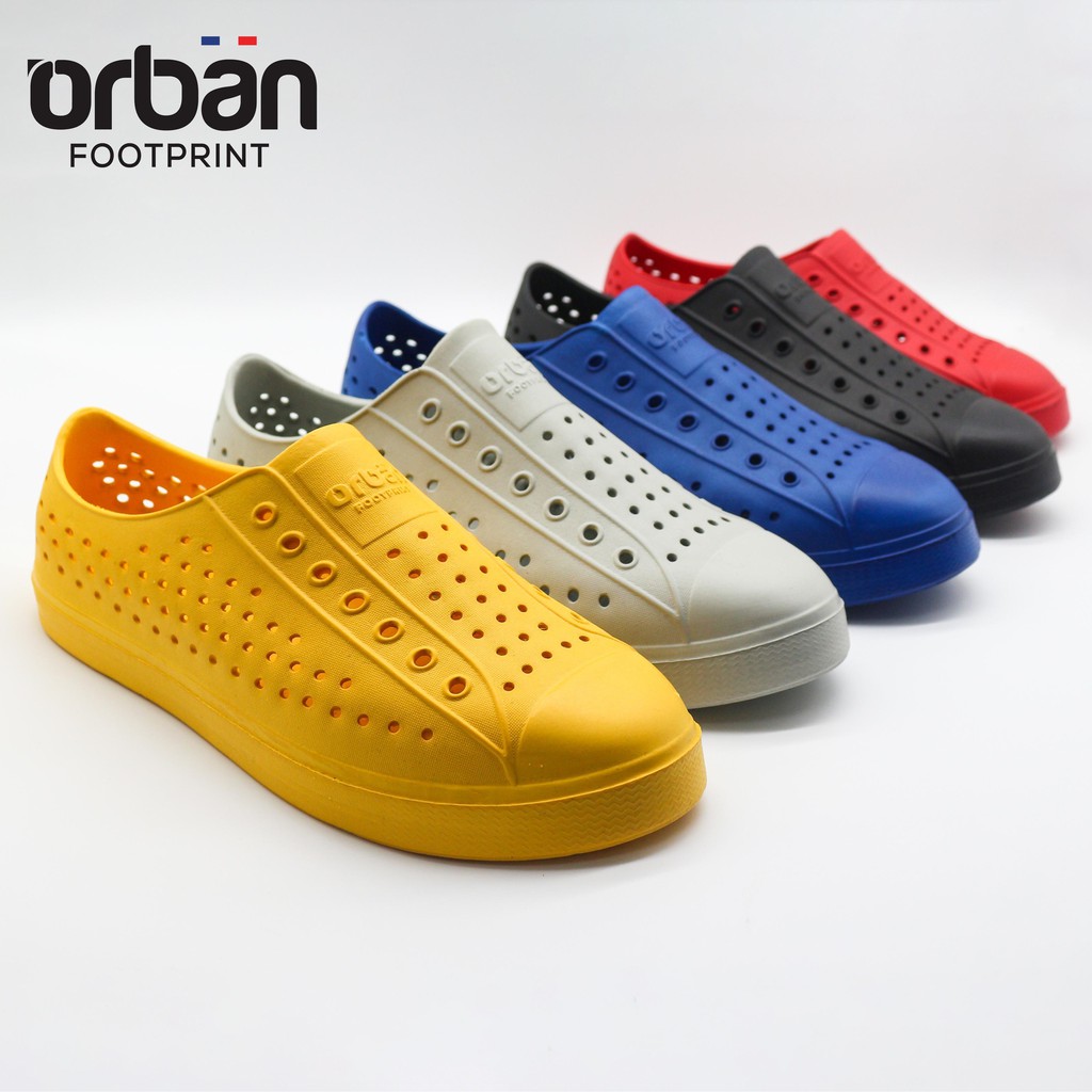 [Mã BMBAU50 giảm 7% đơn 99K] Giày lỗ Urban Footpritn EVA fylon D2001 xanh chàm