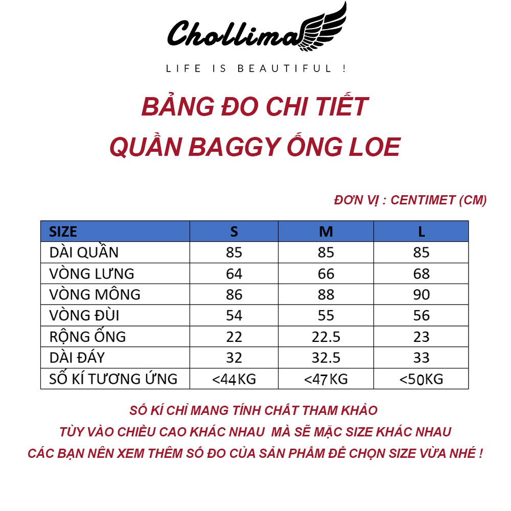 Quần baggy jeans nữ Chollima ống rộng trơn tua lai màu trắng bạc QD014 – quần bò nữ ulzzang