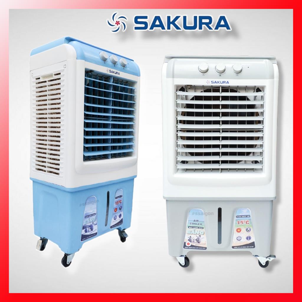 Quạt điều hòa làm mát bằng hơi nước 40 lít SAKURA 2022 mát lạnh mùa hè - Bảo hành 2 năm