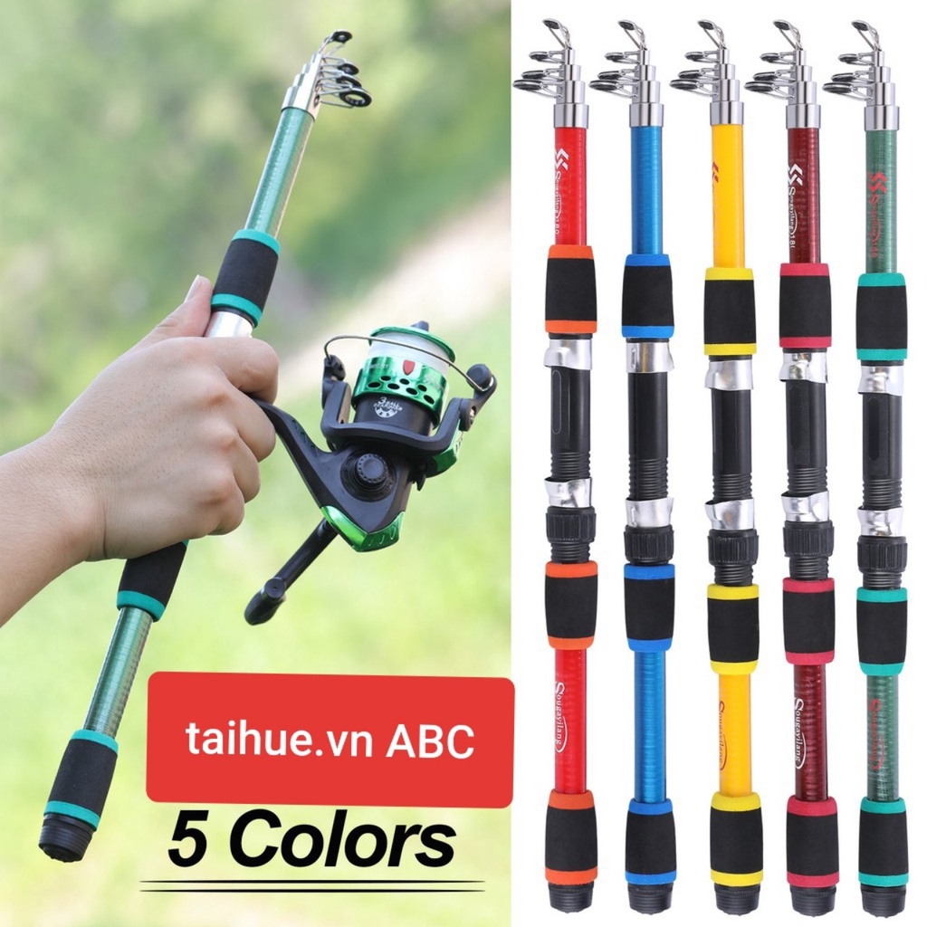 Cần câu cá ABC Cần nhiều khúc máy đứng