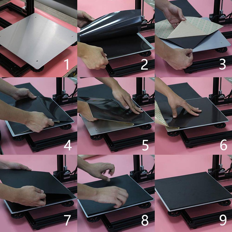 Tấm chắn bùn dành cho máy in 3D kích thước 200x200mm | BigBuy360 - bigbuy360.vn