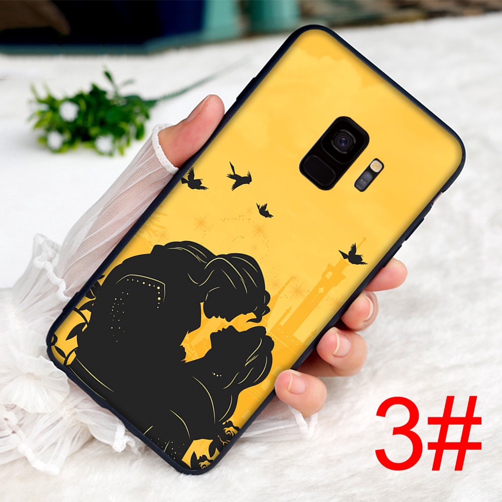 Ốp Lưng Mềm In Hình Beauty And The Beast Cho Samsung Note 20 Ultra 10 Plus 9 Lite 8 Pro A02S A42