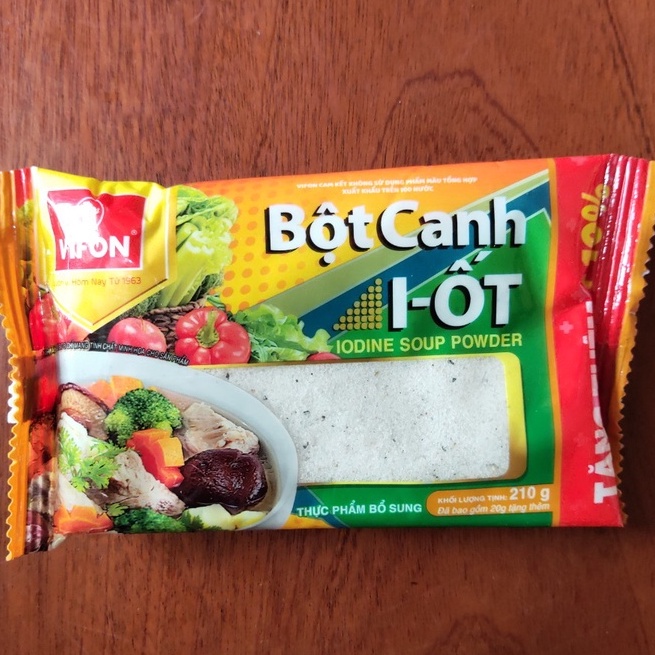 Bột Canh I-Ốt Vifon 210g date: 05/2022