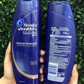 Dầu Gội Trị Gàu Head & Shoulder Clinical Strength - Mỹ