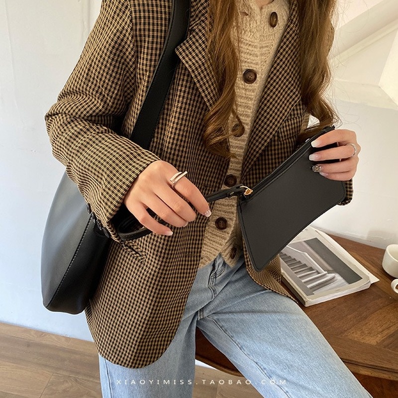 Túi Da Mềm Đeo Chéo Phong Cách Hàn Quốc 2022 Gylb1389