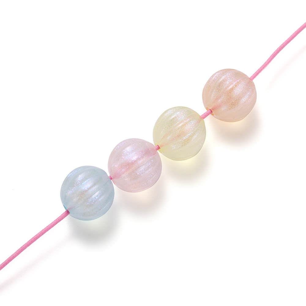 Bộ 20 hạt xỏ vòng tay ST.KUNKKA hình bí ngô xinh xắn ngộ nghĩnh