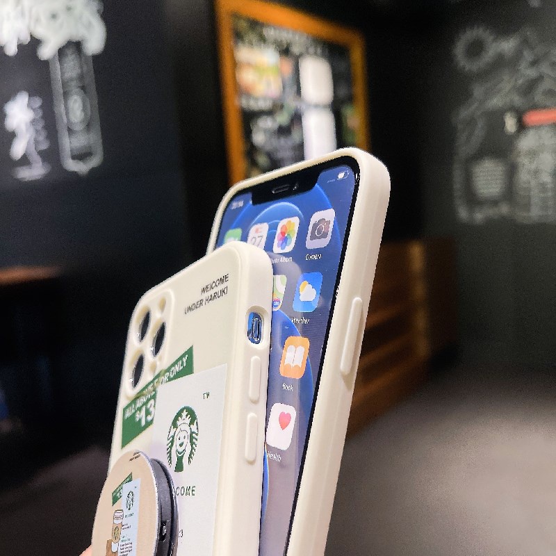 Starbucks Ốp Điện Thoại Samsung A12 A32 A52 A72 A02S A50 A10S J7 Prime A51 J2 Prime A10 A125 A30 A50S A30S A20 M40S M10 M10S A205 M02S A025 F02S A305 Plus Đứng