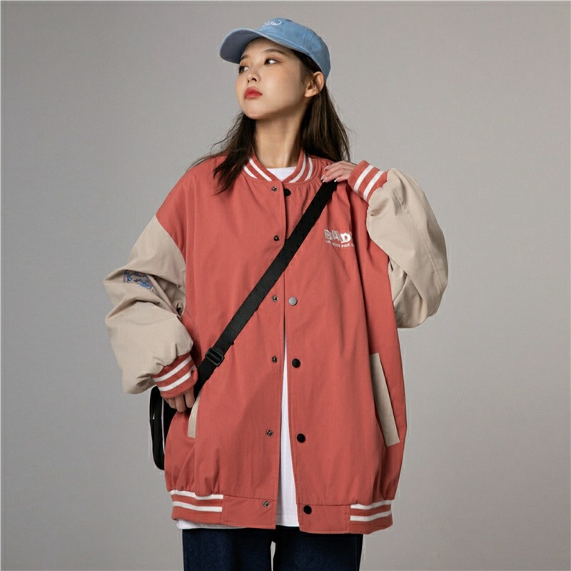 Áo Khoác Dù Nam Nữ Bóng Chày BADGE TP05 Cao Cấp Màu Sắc Siểu KUL  - ĐĂNG QUANG FASHION