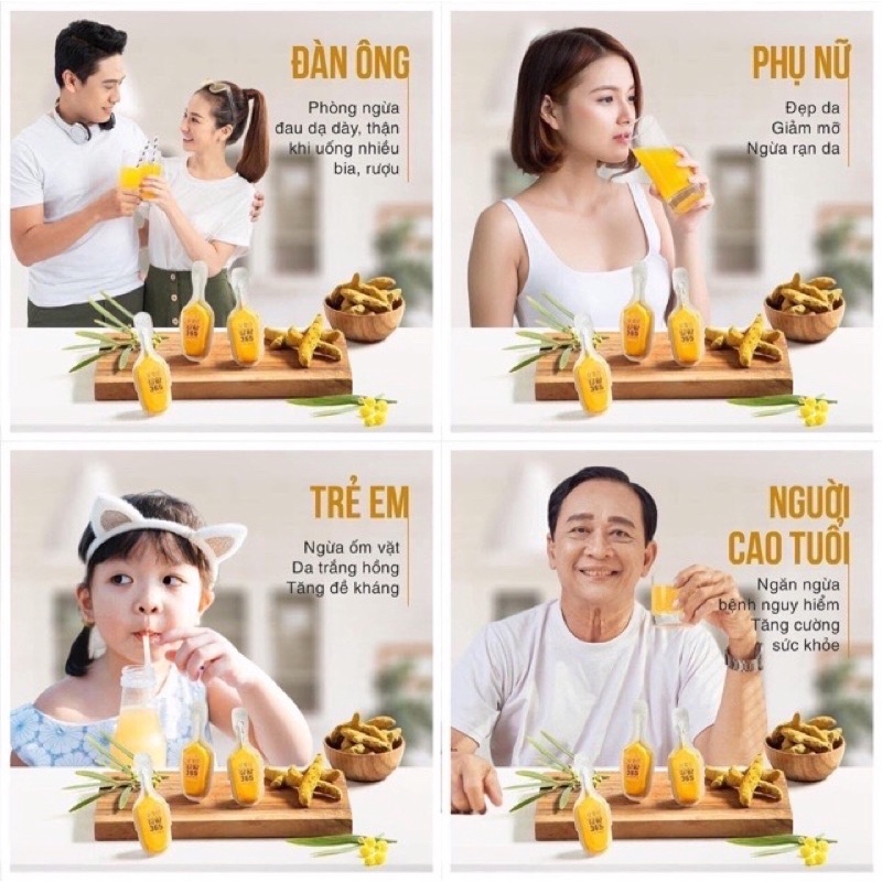 Tinh nghệ Nano 365 Curcumin Premium Hàn Quốc mẫu mới nhất | Thế Giới Skin Care