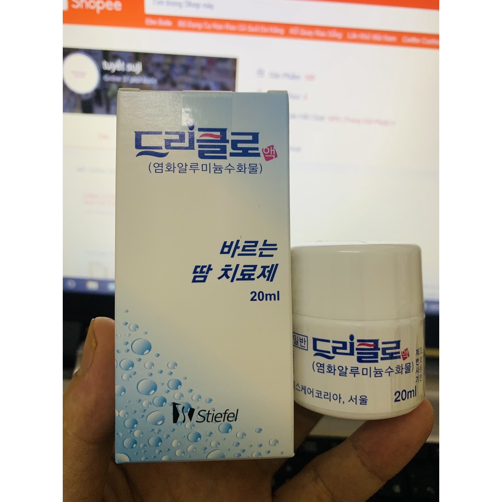 Lăn khử mùi hôi nách Stiefel Hàn Quốc 20ml