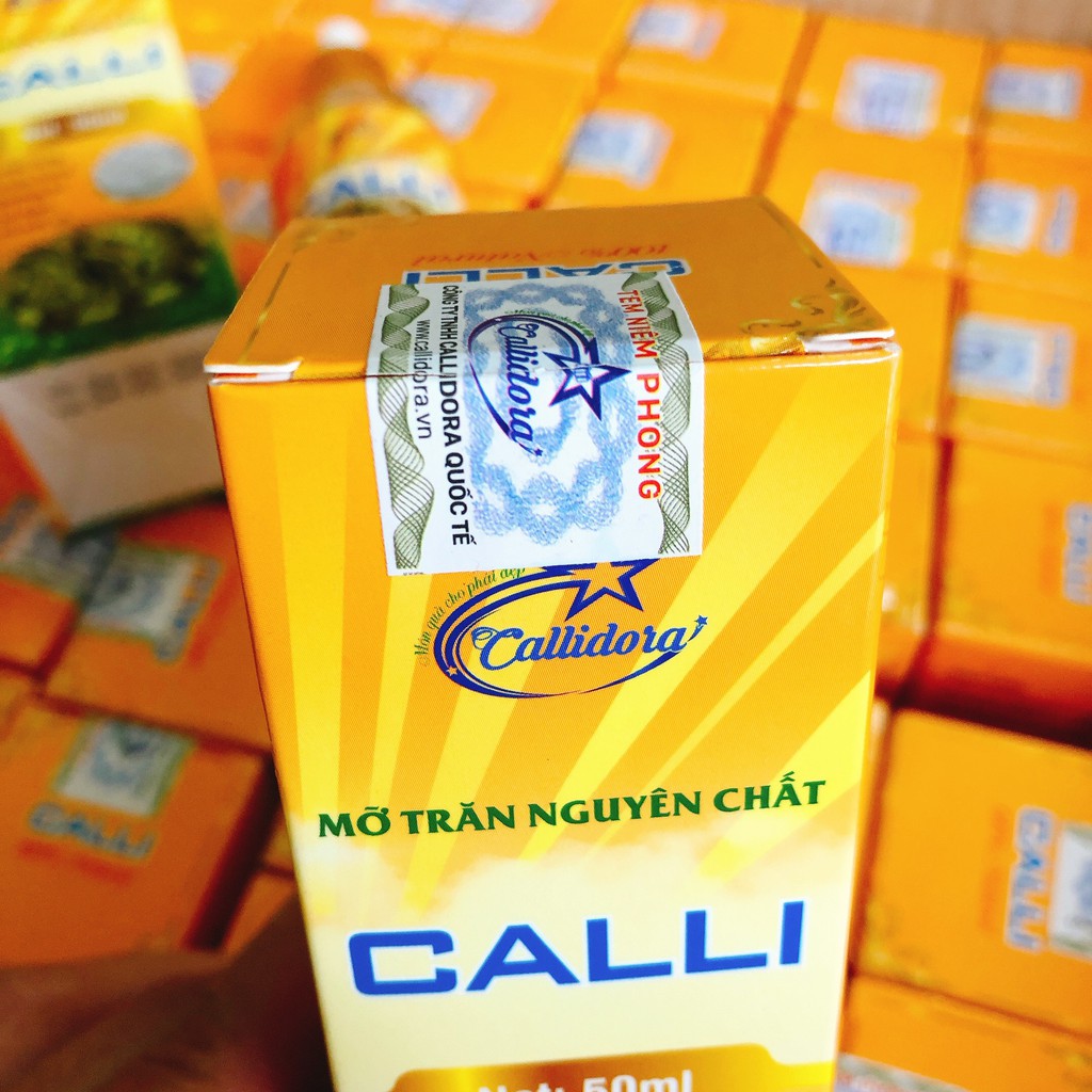 Mỡ trăn triệt lông an lành, mỡ trăn tẩy lông vĩnh viễn nguyên chất Calli Honey 50ml sử dụng sau khi wax tẩy lông MTC | BigBuy360 - bigbuy360.vn