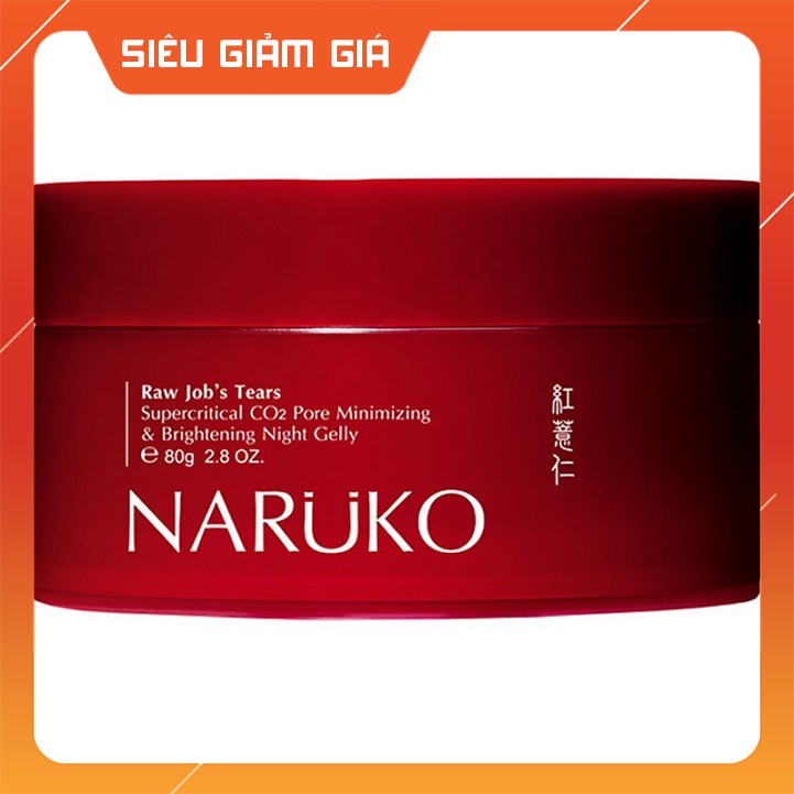 [ BẢN ĐÀI ] Mask Naruko – Trà Tràm –Ý Dĩ Nhân Đỏ - Hoa Hồng Nhung - Mask ngủ 80gr