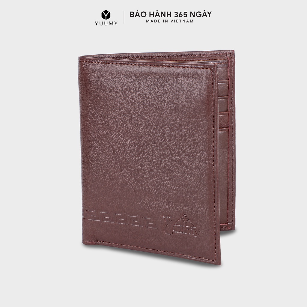 [Mã WABR80KT1 giảm 12% tối đa 80k đơn từ 250k] Ví nam-nữ thời trang da bò thật YUUMY YVN9 nhiều màu