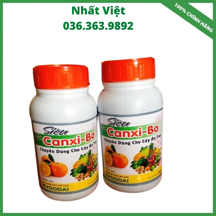 Phân bón lá siêu Canxi -Bo chống rụng quả non dai xuống, tăng khả năng đậu quả...