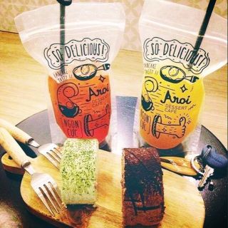 1kg Túi zip trong 2 mặt đựng trà sữa hàng không in
