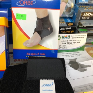 BĂNG THUN ĐAI QUẤN BÓ HỖ TRỢ ỔN ĐỊNH CỔ CHÂN ORBE SIZE S M L XL, Băng thun quấn cổ chân Orbe