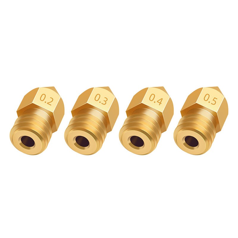 Phụ Kiện Đầu Phun Nhiệt Và Khối Silicone Cho Máy In 3d Mk8 / E3d V6
