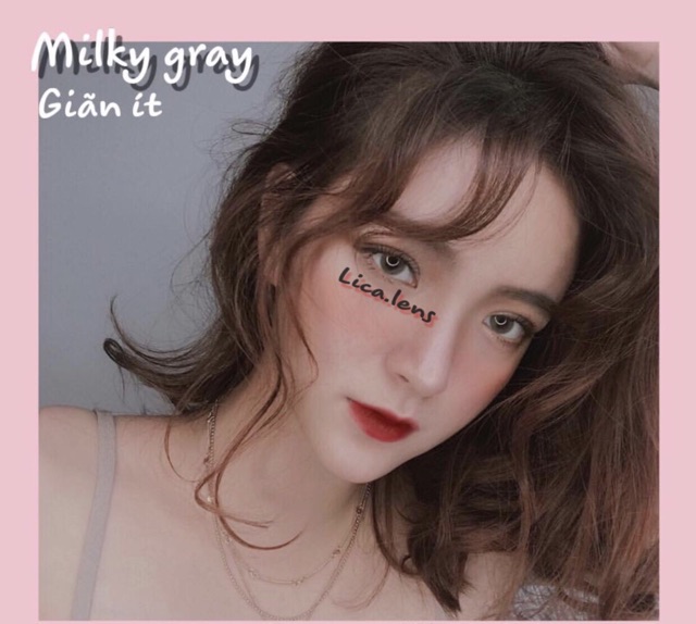 Milky Gray - Contact lens - LICA LENS