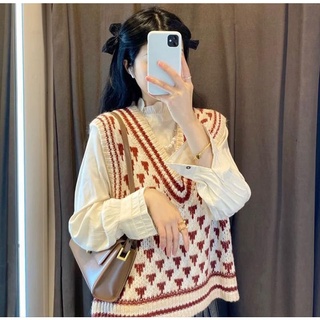 [🌀SẵnTaobao] Áo Len Ghi Lê Nữ