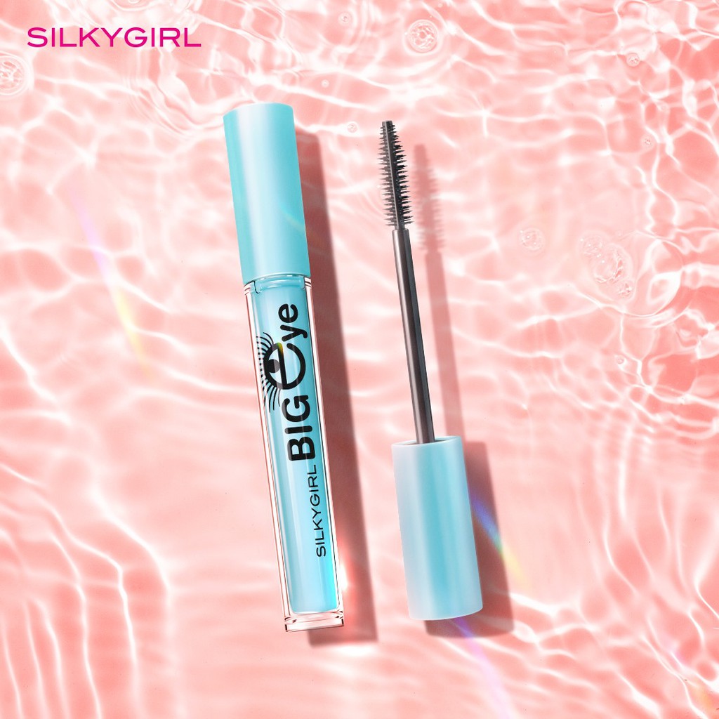 Mascara Dài Và Dày Cong Mi Silkygirl Big Eye Collagen 5ml