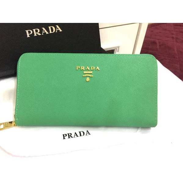 Prada Ví Da Phối Khóa Kéo Thời Trang Sang Trọng Cho Nữ 1