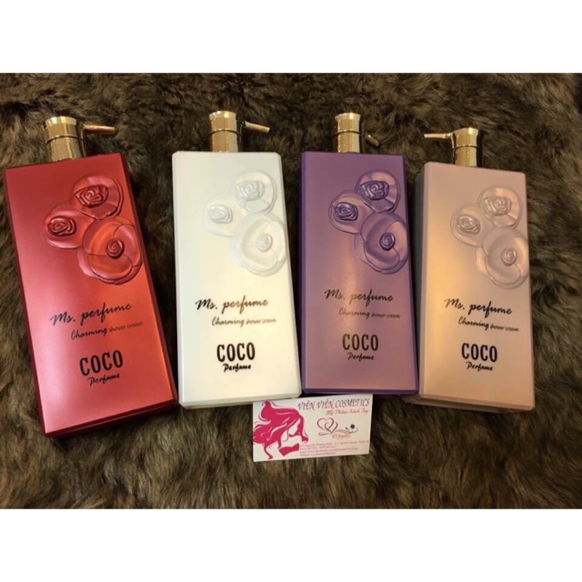 Sữa tắm COCO Hong Kong hương nước hoa