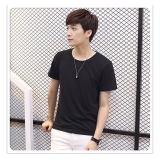 Áo Phông Nam Cổ Tròn ao cộc tay nam áo phông trơn