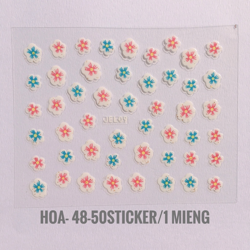 Dán Móng Tay 3D nghệ thuật Cho bé Tự Trang Trí,  5K/ 1 Tấm Hình,