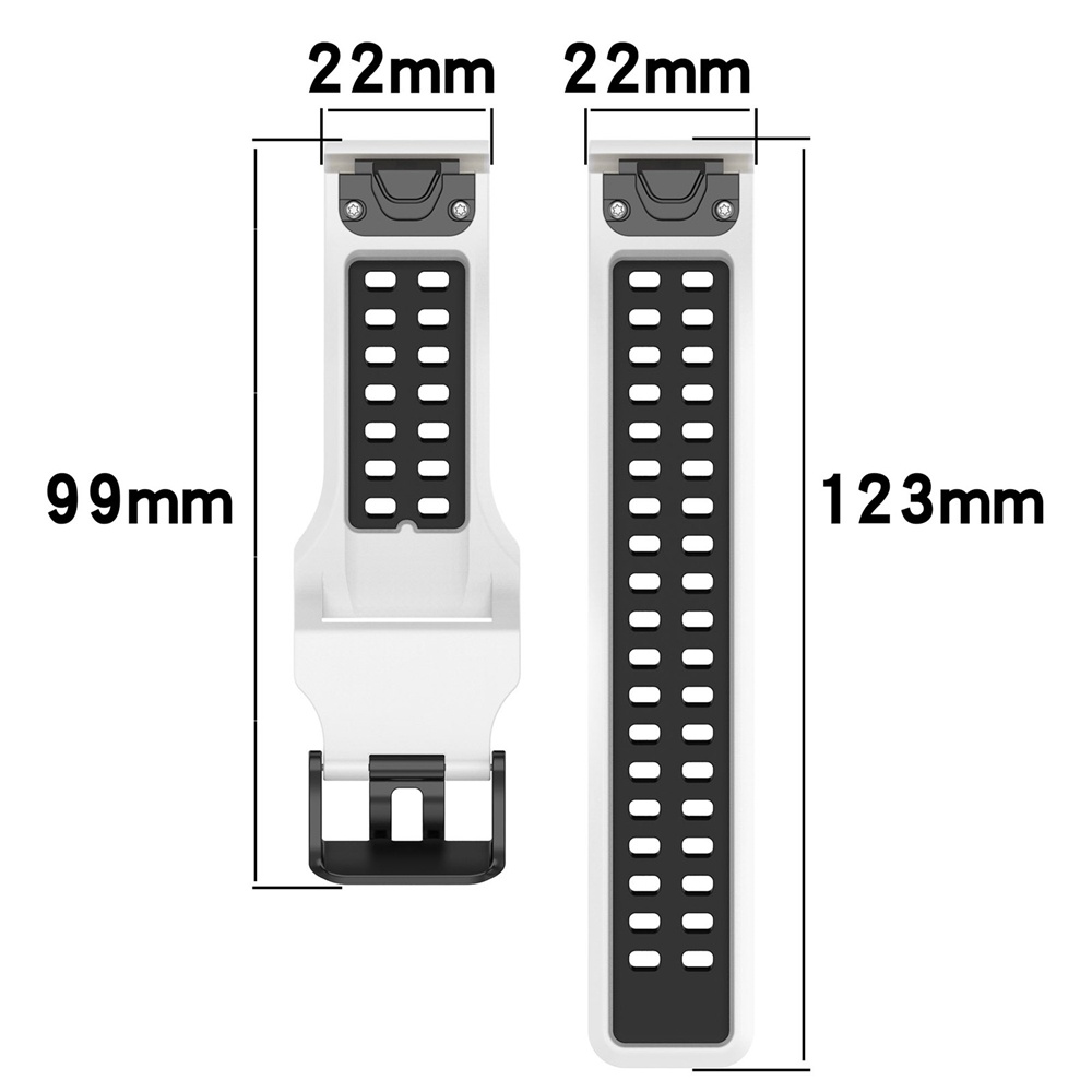 Dây Đeo Silicon Thay Thế 20 / 22 / 26MM Cho Garmin Fenix 7 7S 7X 6 6S 6X Forerunner 935 Quatix 5 Approach S60