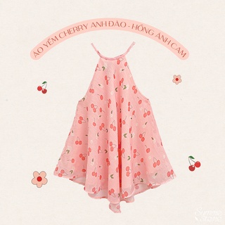 Sumire Store Áo yếm dệt hoa Cherry Anh Đào - 02 màu
