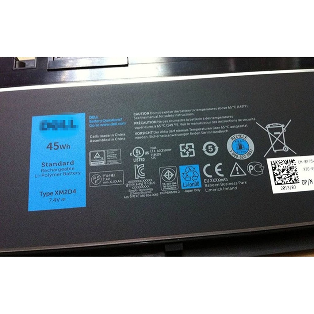 Pin Dell Ultrabook XM2D4