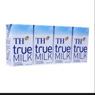 1 lốc sữa th có đường 110ml